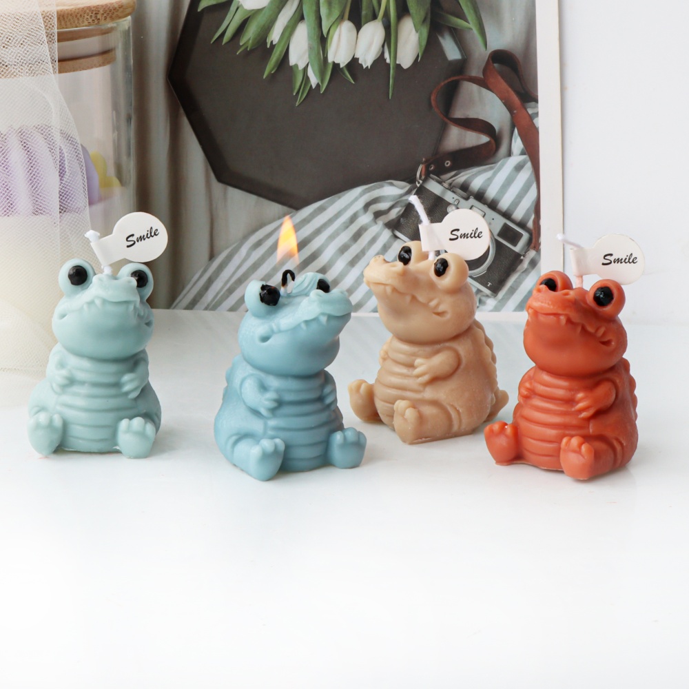3D น่ารักจระเข้เทียนแม่พิมพ์ซิ - Soap Making Gifts บทวิจารณ์และราคา