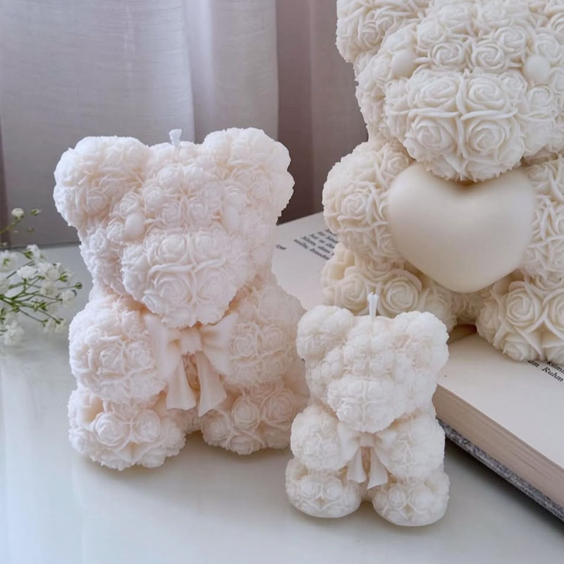 แม่พิมพ์ซิลิโคนรูปหมีกุหลาบสำห - Soap Making Gifts บทวิจารณ์และราคา