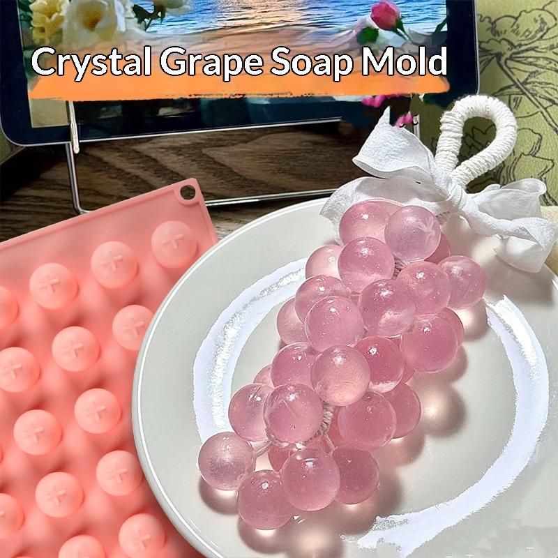 แม่พิมพ์ซิลิโคนรูปทรงลูกองุ่น  - Soap Making Kit For Beginners บทวิจารณ์และราคา